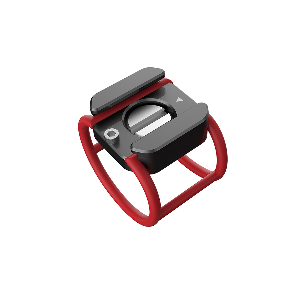 Niceyrig Cold Shoe Mounts with Rubber Bands & Cold Shoe Adaptor for Microphone/Monitor/LED Lights Bracket