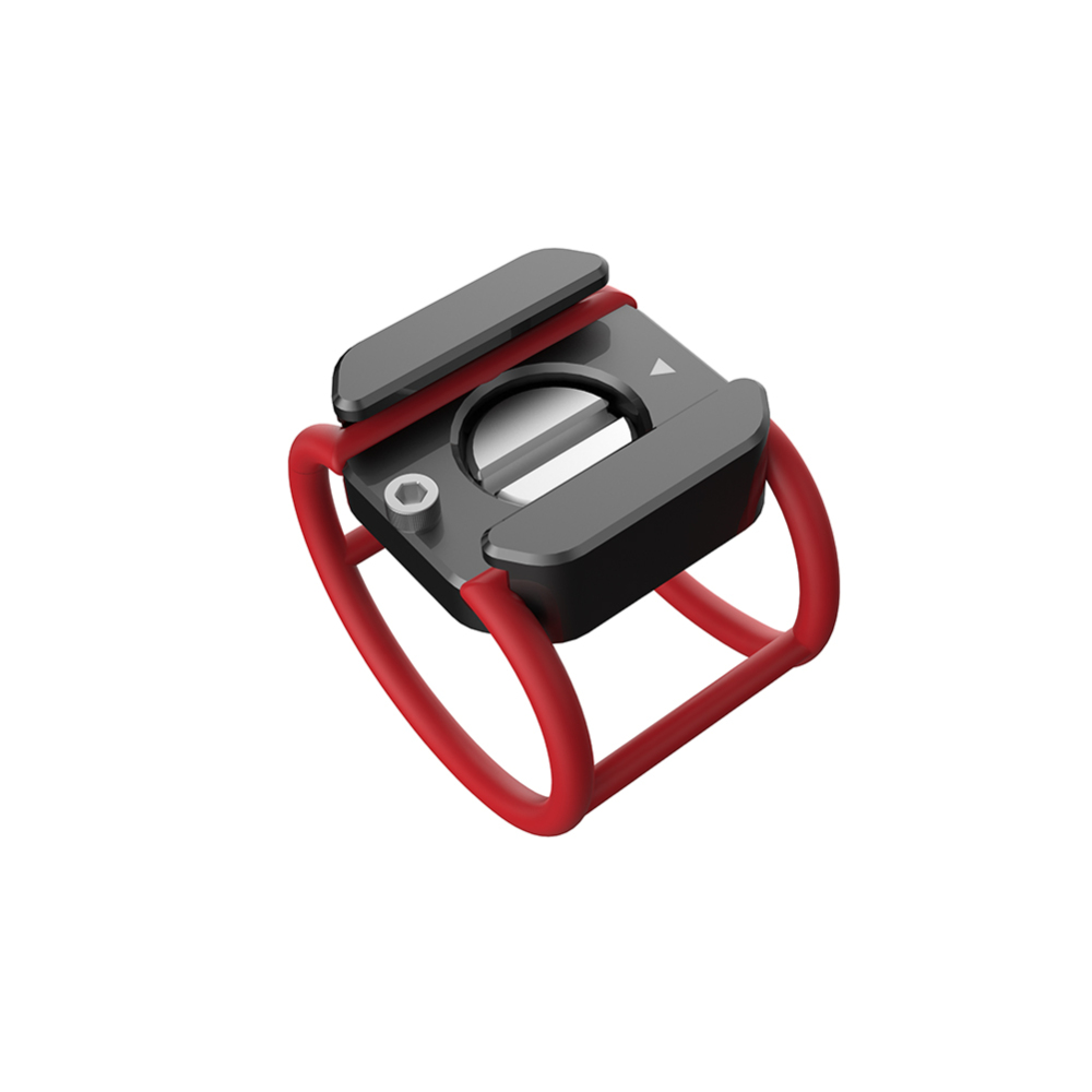 Niceyrig Cold Shoe Mounts with Rubber Bands & Cold Shoe Adaptor for Microphone/Monitor/LED Lights Bracket