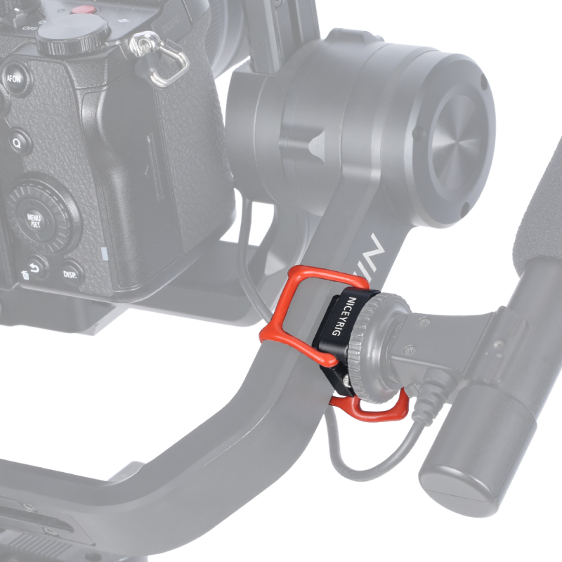 Niceyrig Cold Shoe Mounts with Rubber Bands & Cold Shoe Adaptor for Microphone/Monitor/LED Lights Bracket
