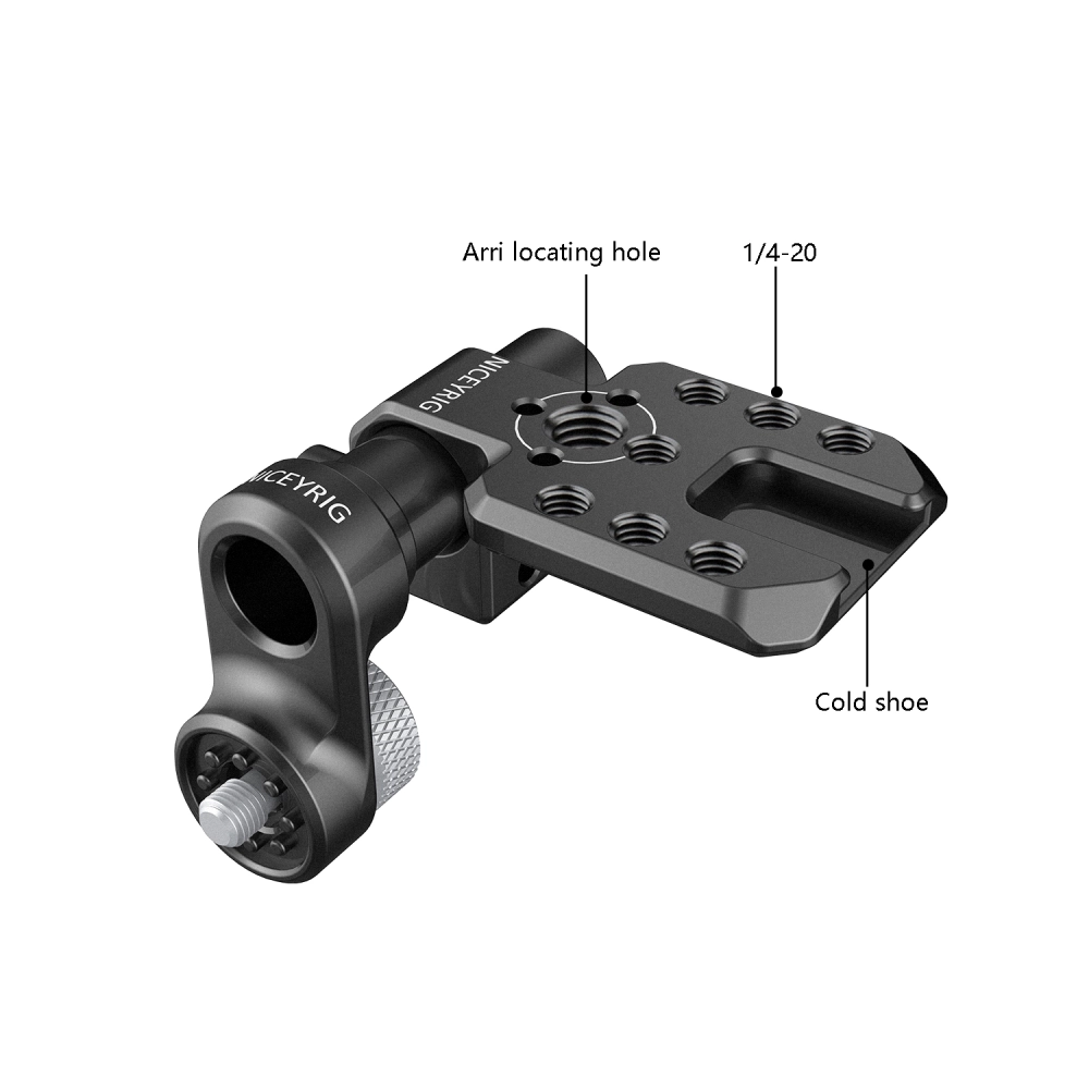 Niceyrig EVF Extension Bracket for Sony FX6 and Sony FS5