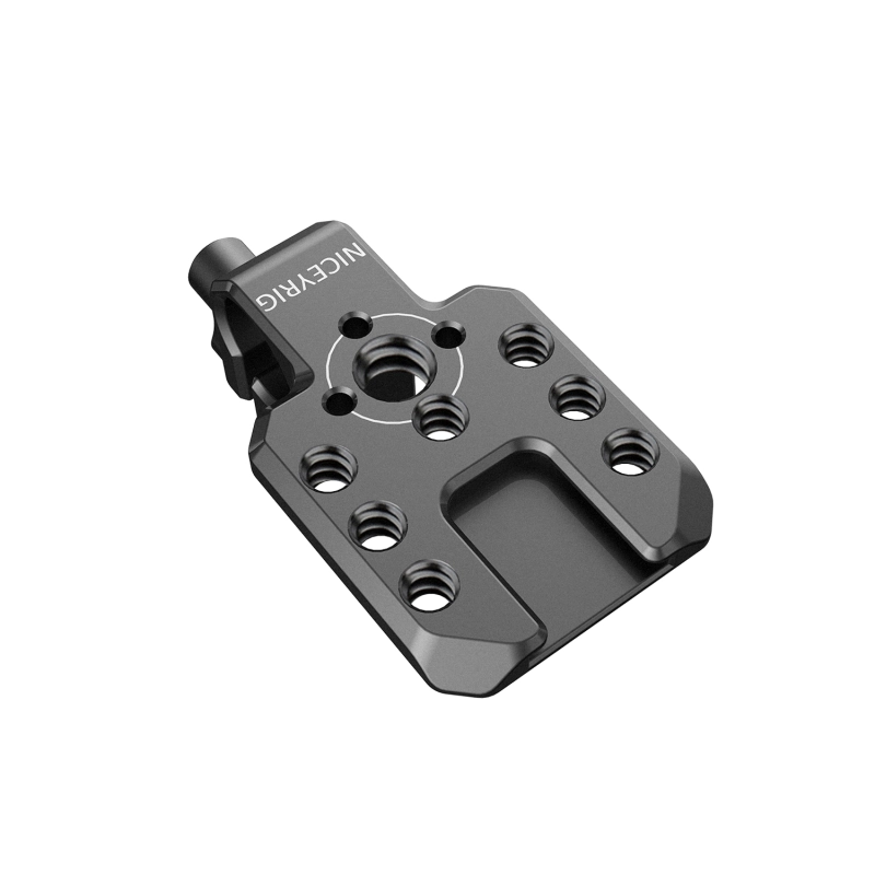 Niceyrig 15mm Single Rod Calmp with Cold Shoe Mount Plate
