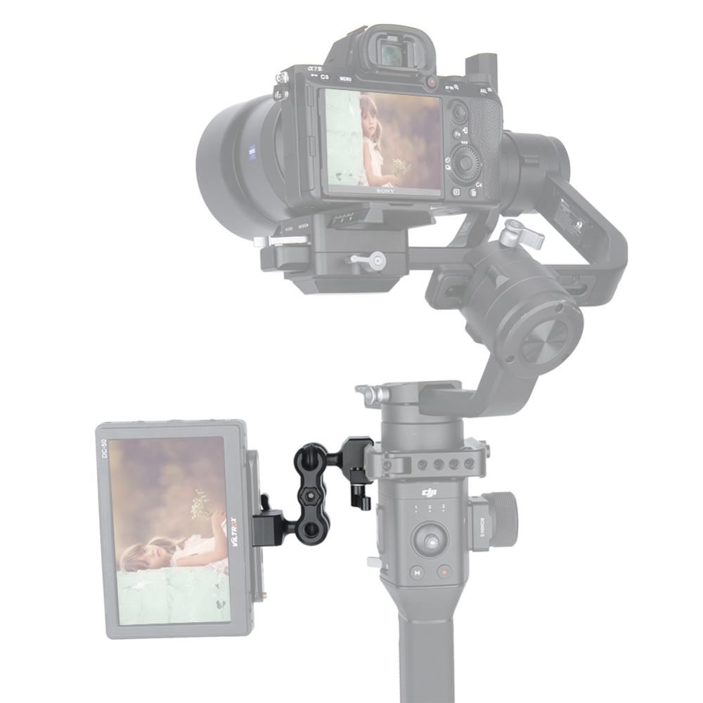 Niceyrig Magic Arm with Dual Nato Clamp Ball Head