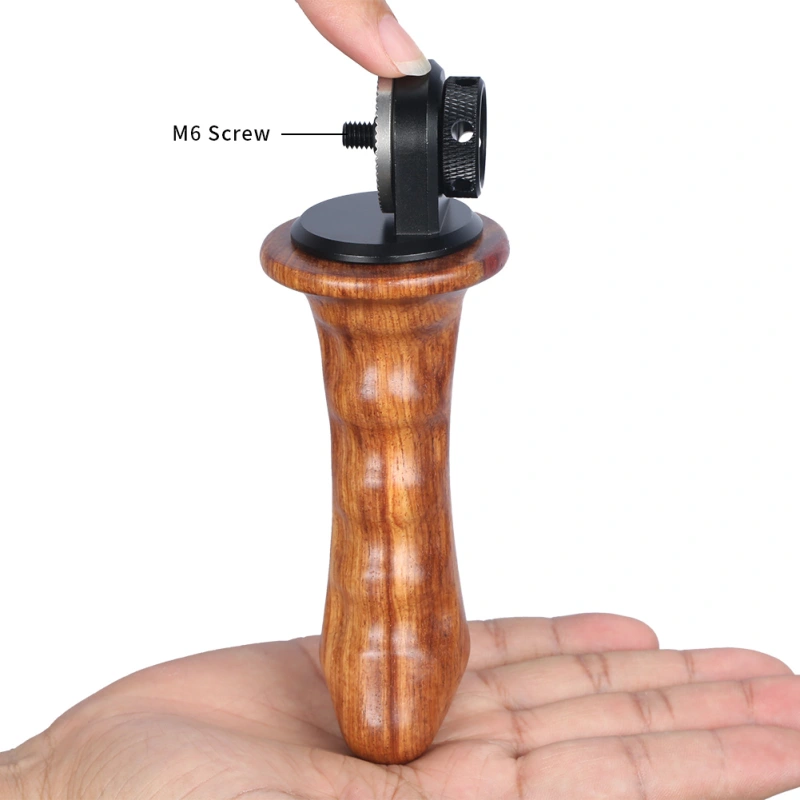 Niceyrig Wooden Handle with Arri Rosette Mounts(Left Side)