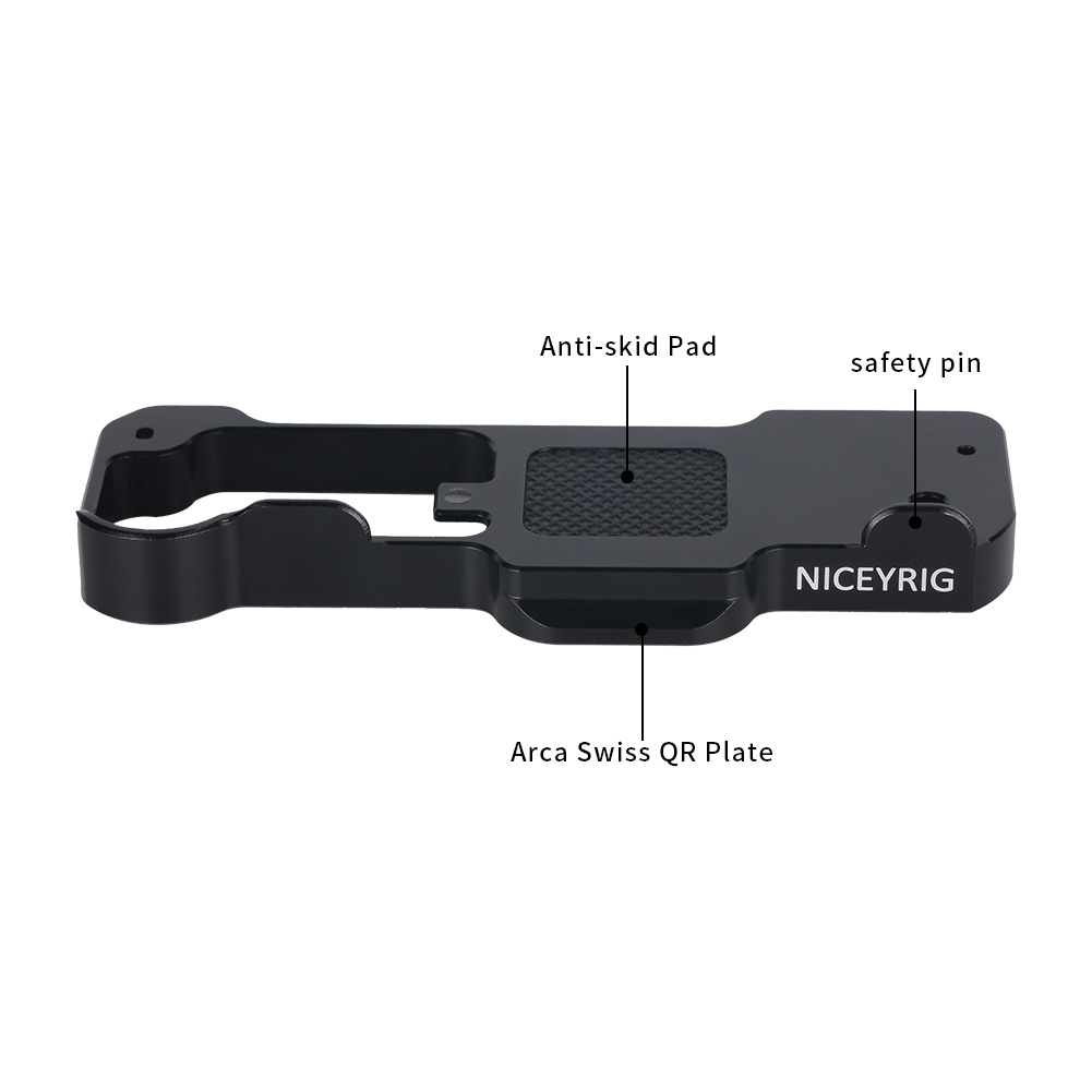Niceyrig Base Plate with Arca-swiss Dovetail for Sony ZV-1 Camera
