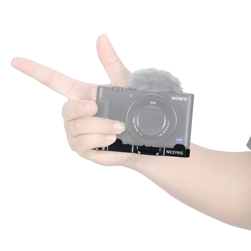 Niceyrig Base Plate with Arca-swiss Dovetail for Sony ZV-1 Camera