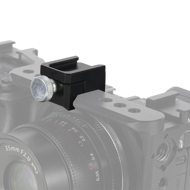 Niceyrig Nato Rail Clamp to Cold Shoe Mount Adaptor