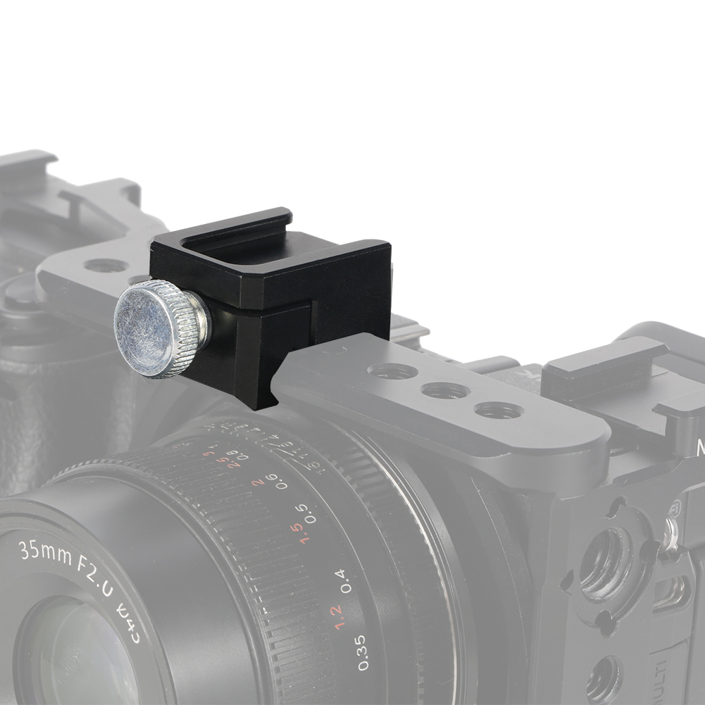 Niceyrig Nato Rail Clamp to Cold Shoe Mount Adaptor