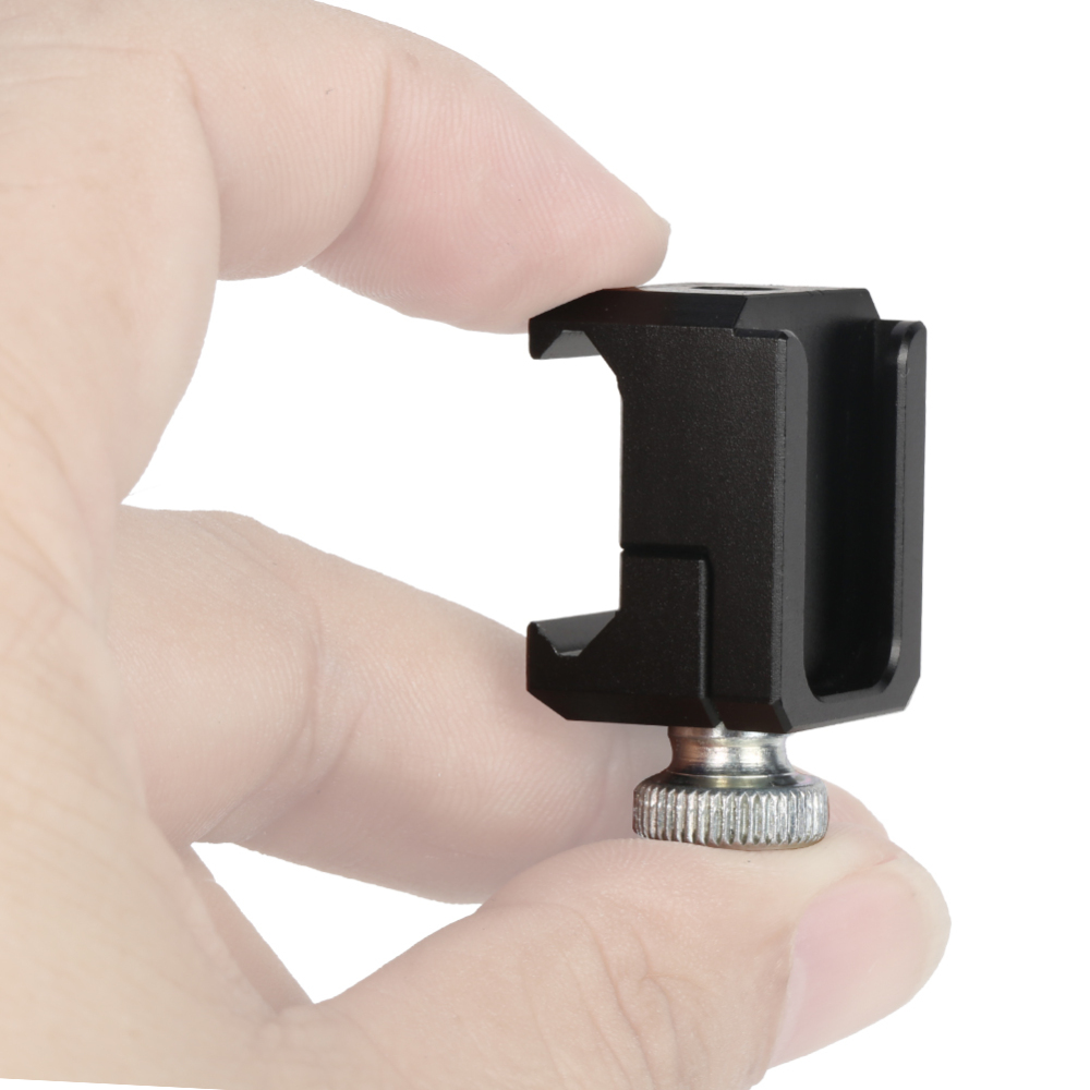 Niceyrig Nato Rail Clamp to Cold Shoe Mount Adaptor