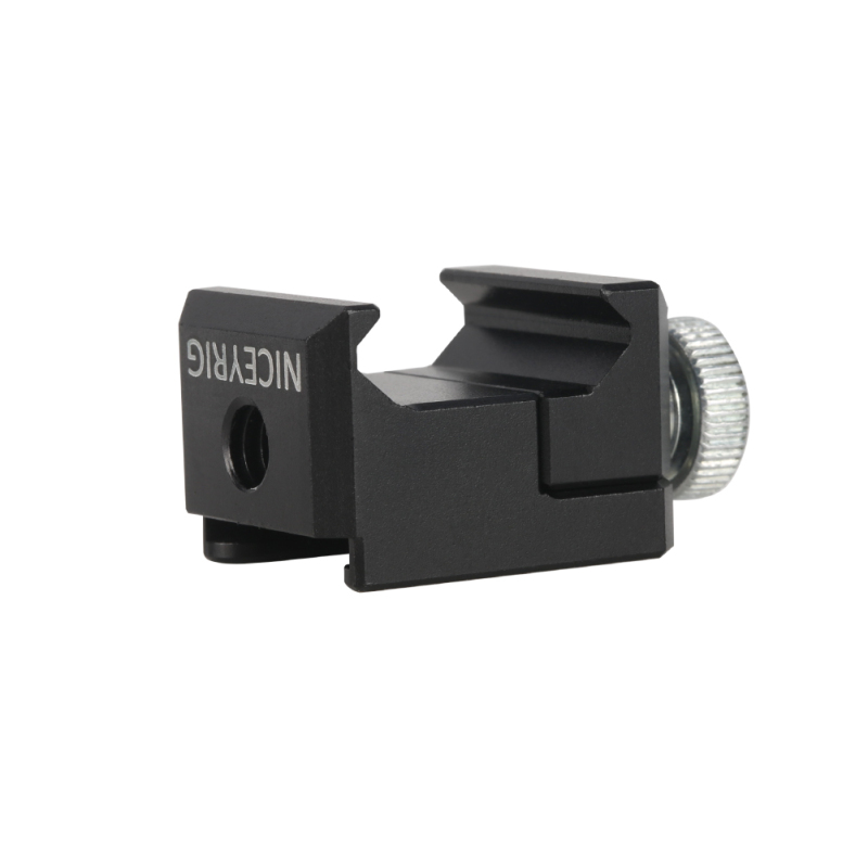 Niceyrig Nato Rail Clamp to Cold Shoe Mount Adaptor