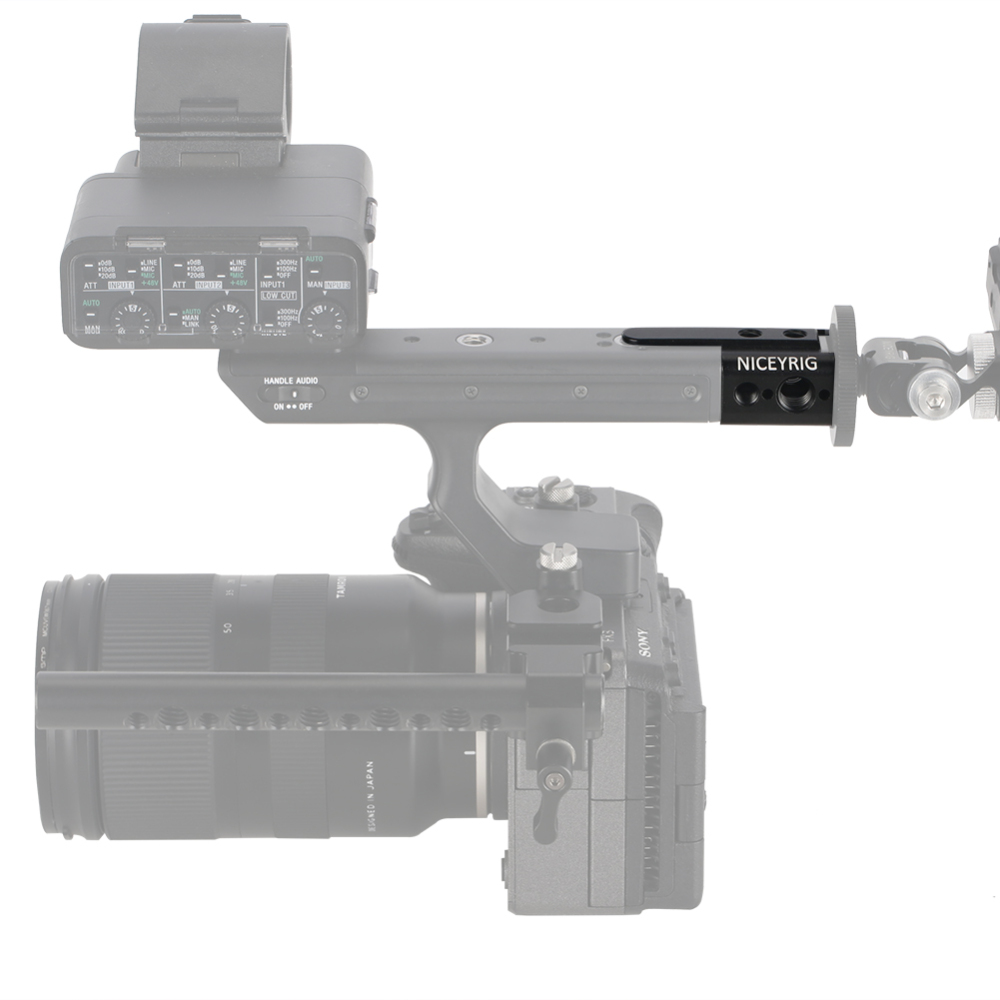 Niceyrig XLR Handle Extension Rig for Sony FX3/ILME-FX30 Camera