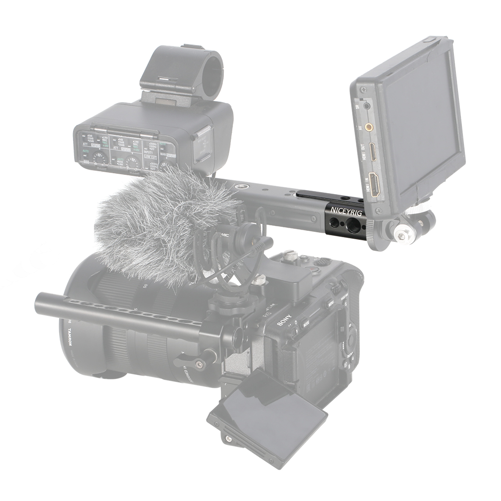 Niceyrig XLR Handle Extension Rig for Sony FX3 Camera