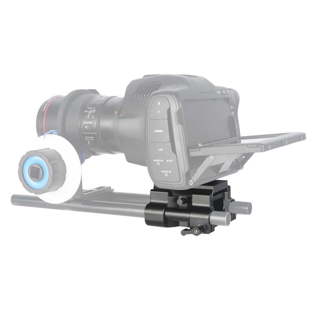 Niceyrig QR Manfrotto Plate Kit with 15mm Dual Rod Clamp