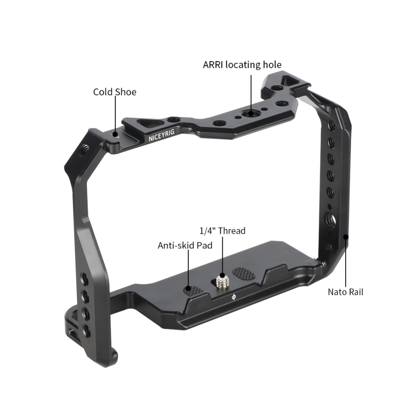 Niceyrig Camera Cage Kit for Sony Alpha 7 IV/Alpha 7SIII/A7M4/A7S3