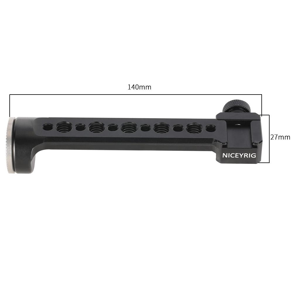 Niceyrig Nato Rail Extension Bar with Arri Rosette Mount & Nato Clamp