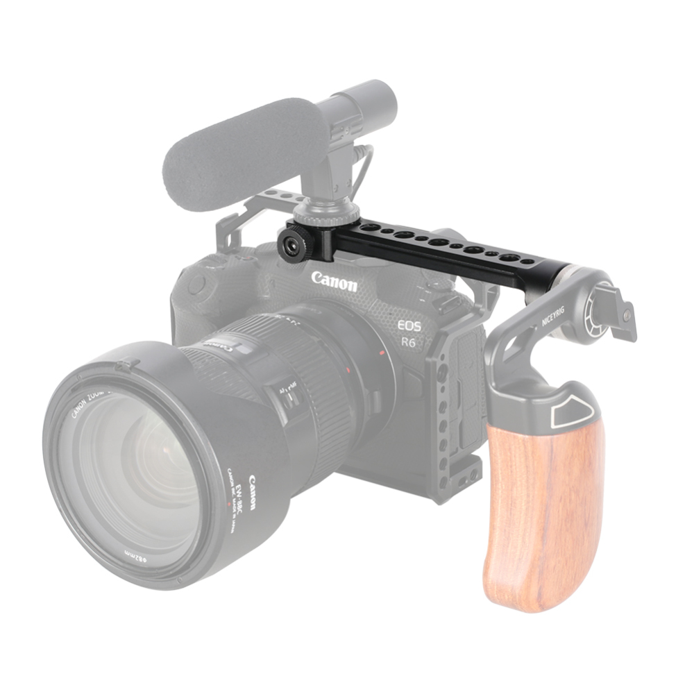 Niceyrig Nato Rail Extension Bar with Arri Rosette Mount & Nato Clamp