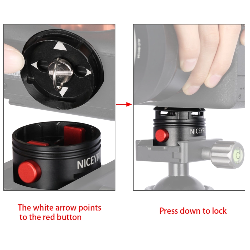 Niceyrig Quick Release Mini Tripod Mount Plate