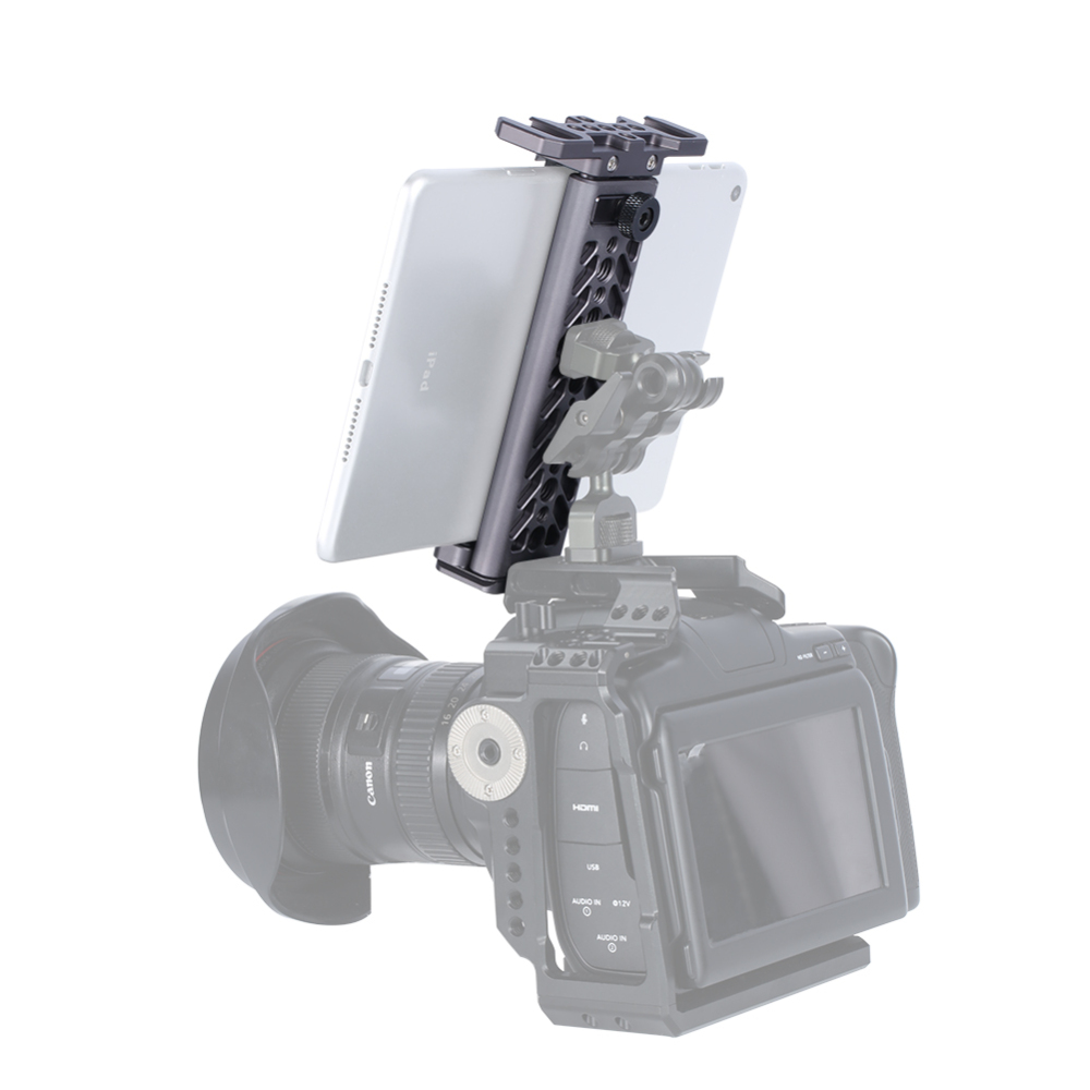 Niceyrig Ipad Tablet Holder Metal Clamp Arca Swiss Tripod Mount Adjustable for IPad Mini 7.9Inch /IPad 9.7Inch/IPad 10.5Inch/IPad Pro 12.9Inch