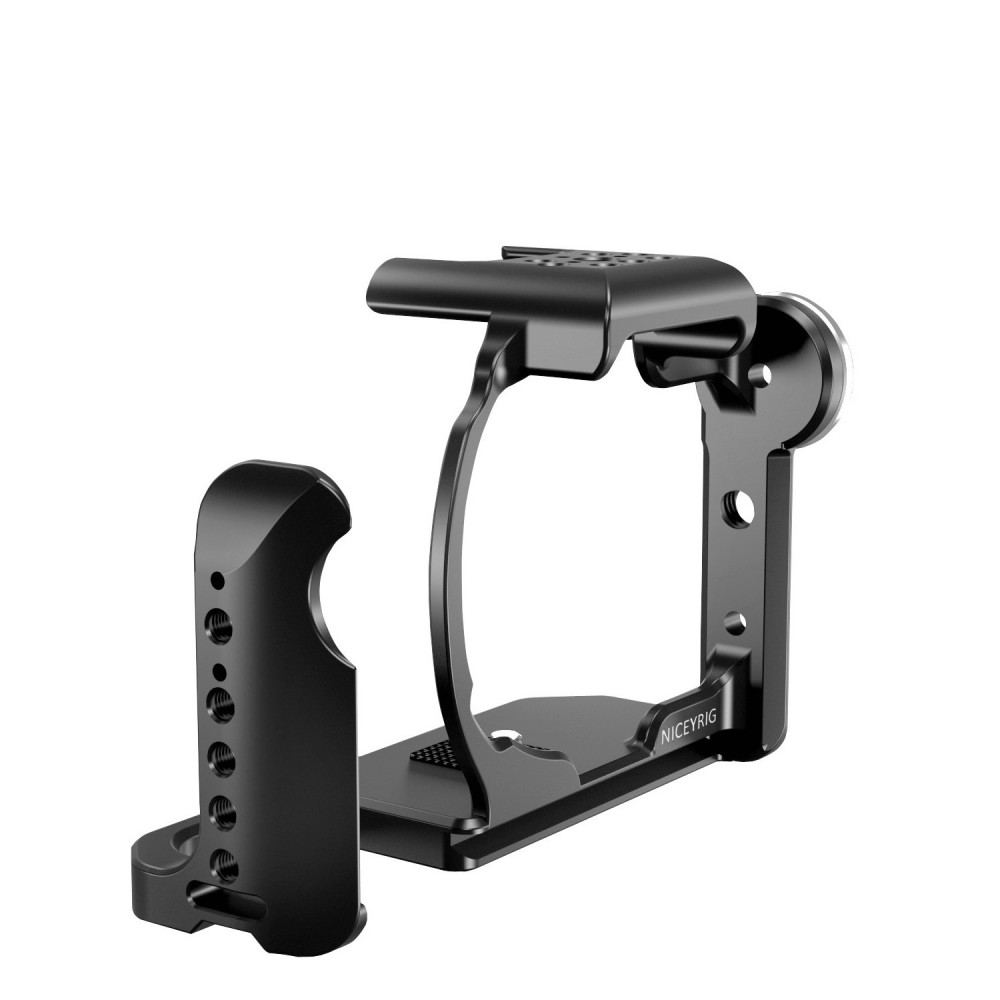 Niceyrig Camera Cage for Sony A7RV/A7M4/A7IV/A7RIV/ ILCE-7S3/ A7S3/ILCE-7RM5 with Arri Rosette Mount