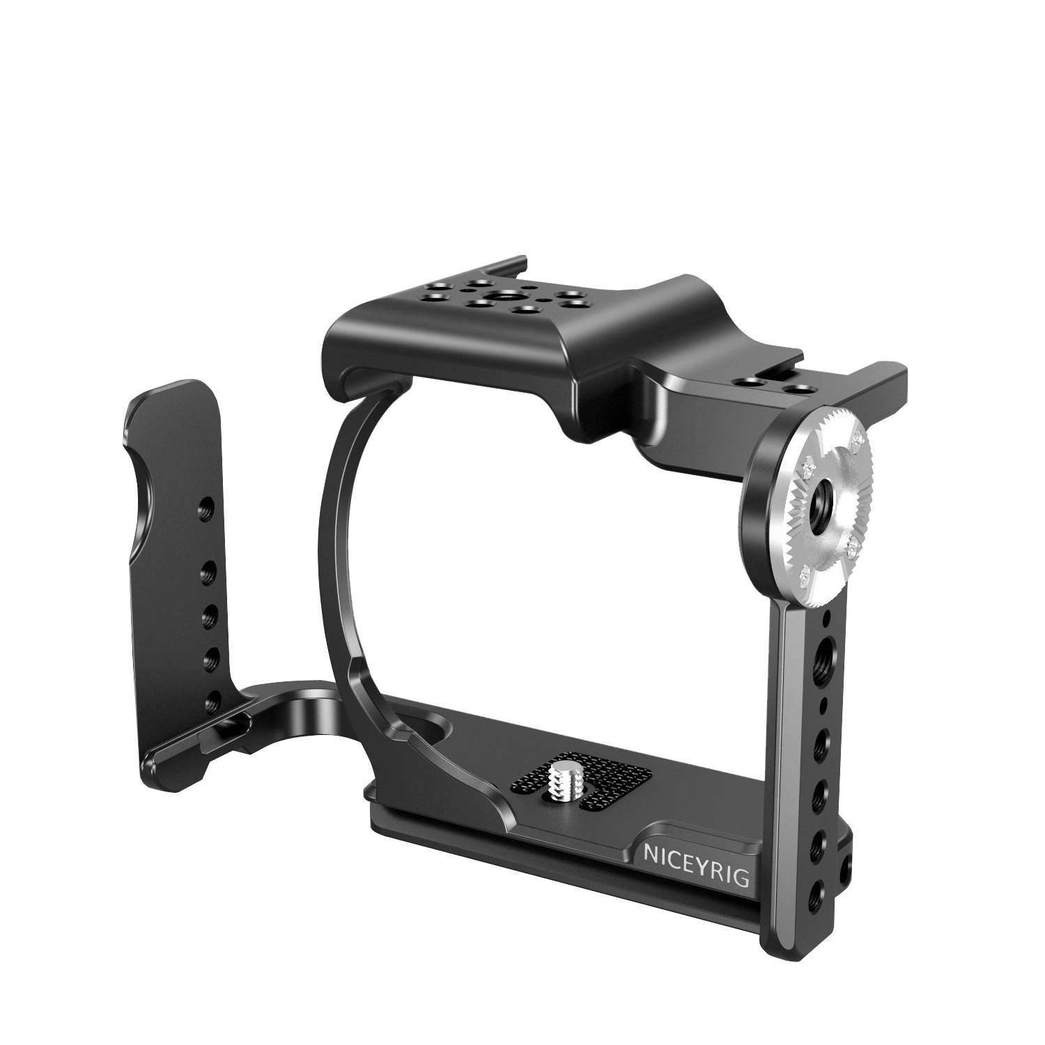Niceyrig Camera Cage for Sony A7RV/A7M4/A7IV/A7RIV/ ILCE-7S3/ A7S3/ILCE-7RM5/A7M5 with Arri Rosette Mount