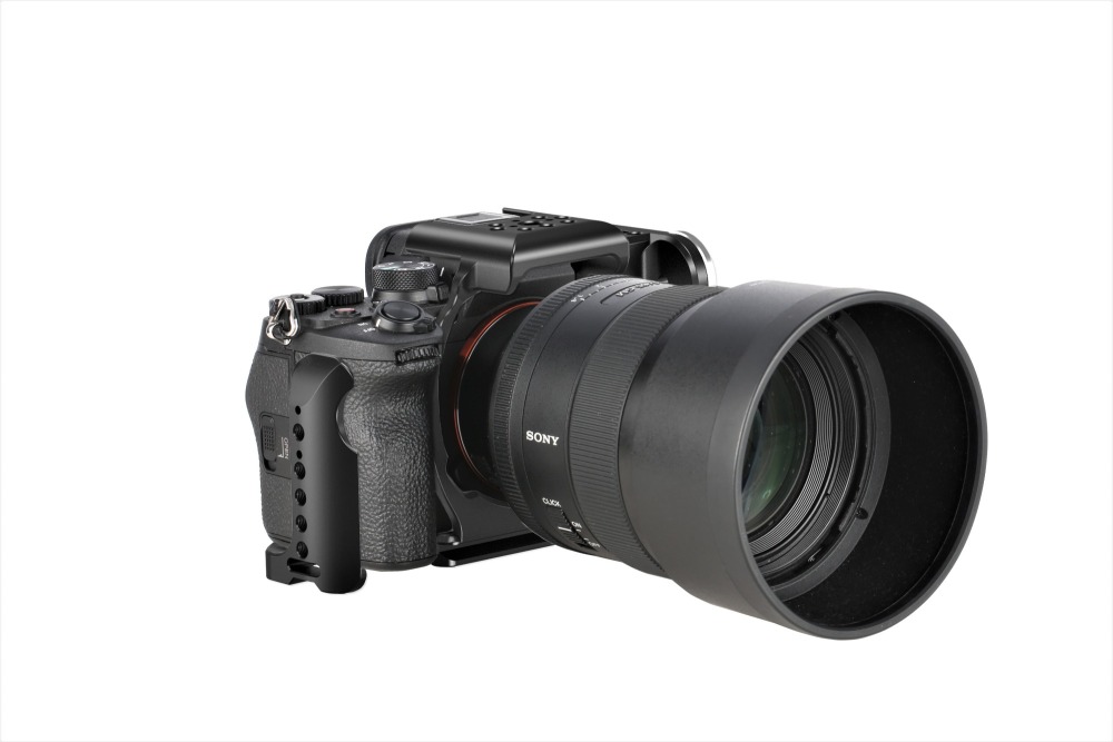 Niceyrig Camera Cage for Sony A7RV/A7M4/A7IV/A7RIV/ ILCE-7S3/ A7S3/ILCE-7RM5 with Arri Rosette Mount
