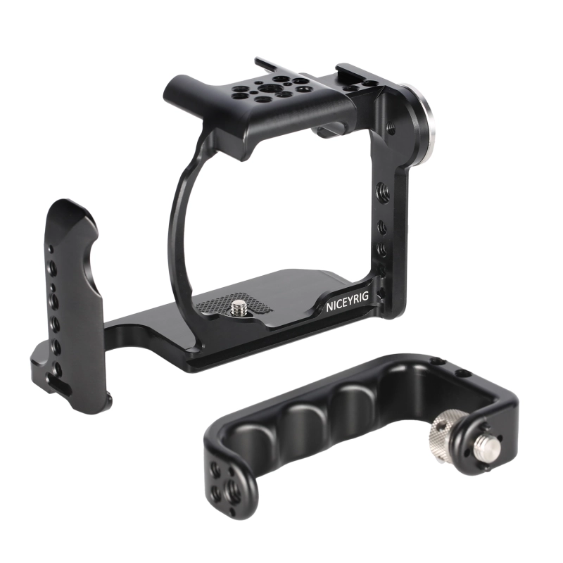 Niceyrig camera cage kit with Arri Locating Top Handle for Sony A7RV/A7MIV(A7IV)/A7RIV/ILCE-7S3/A7S3/ILCE-7RM5