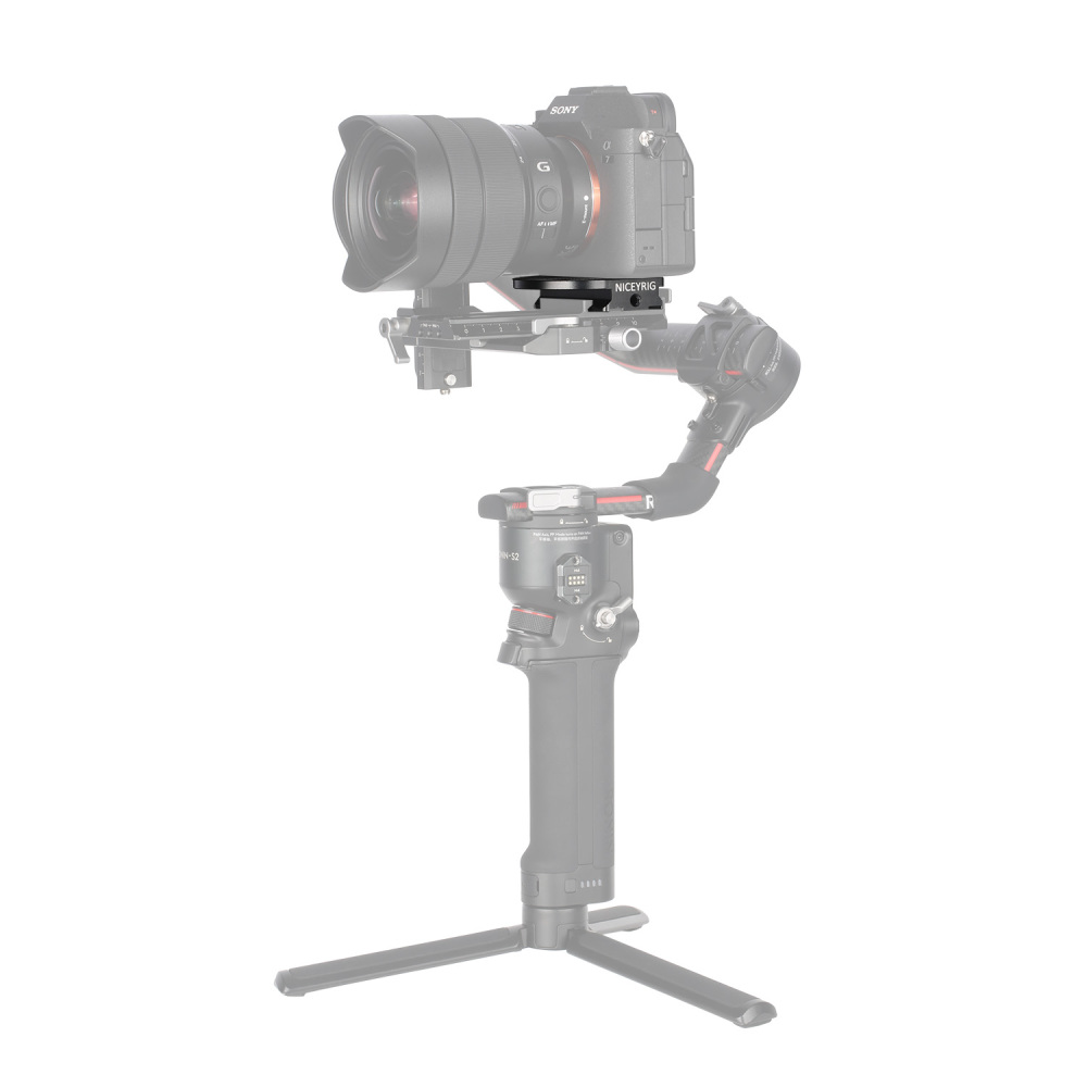Niceyrig QR Arca-Swiss Mounting Plate for DJI RS3/RS3 PRO/RS2 Gimbal Stabilizer