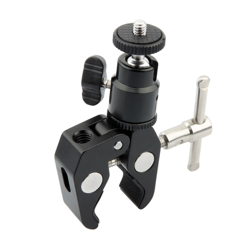 Niceyrig Ballhead Arm Super Camera Clamp Mount for Monitor