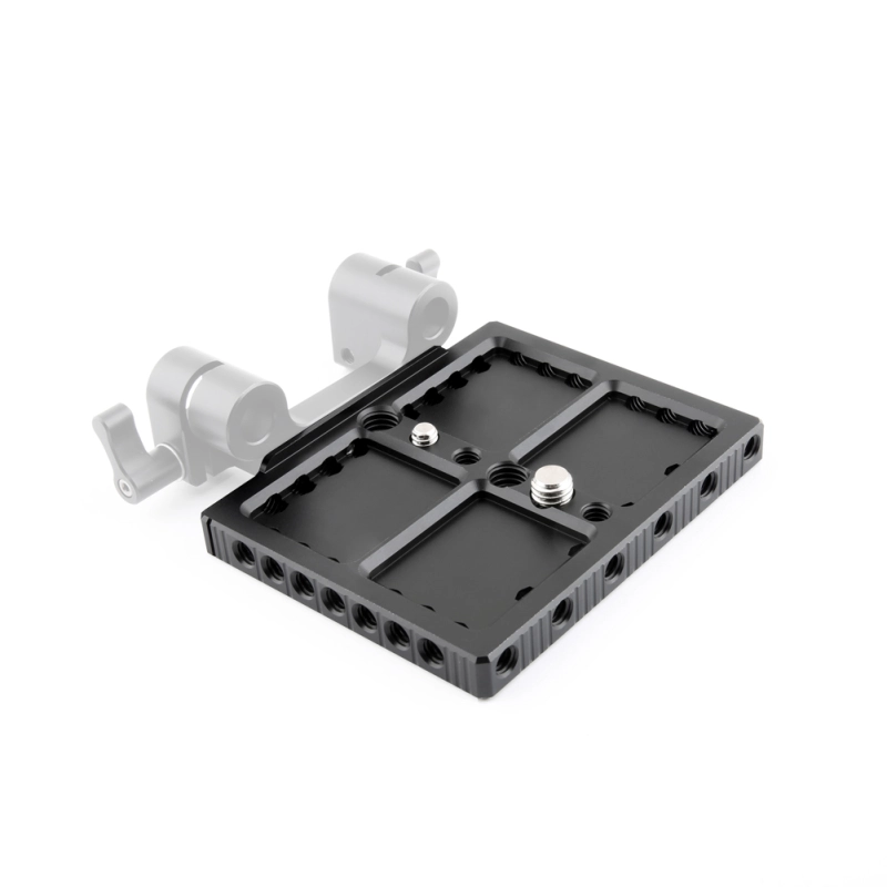 Niceyrig Camera Base Plate with 1/4''-20 and 3/8''-16 Screw