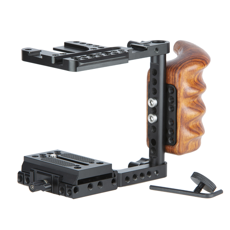 BMPCC QR Half Camera Cage Kit for Blackmagic Design Pocket Camera 4K/6K
