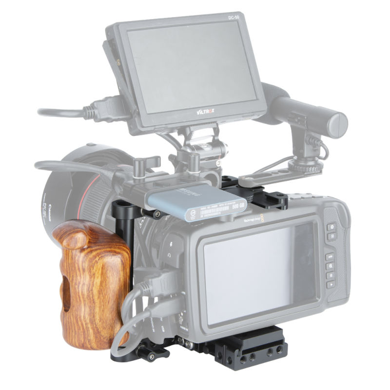 BMPCC QR Half Camera Cage Kit for Blackmagic Design Pocket Camera 4K/6K