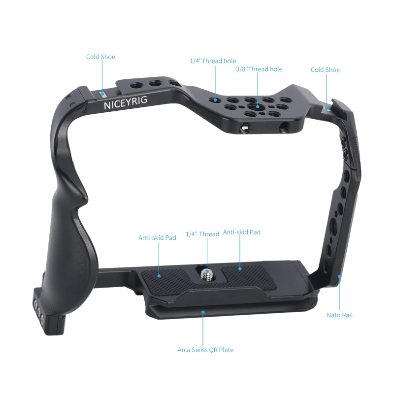 YANZUO MetalCage For Sigma Camera FP FPL Rabbit Cage