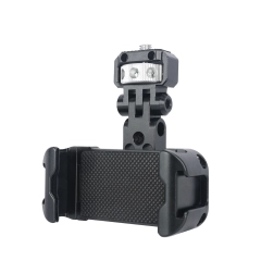 Niceyrig Aluminum Alloy Smartphone Holder Bracket 1/4''-20 Screw Mount for Iphone 14 13 12 11 Pro Max Galaxy S22 HUAWEI Vlogging