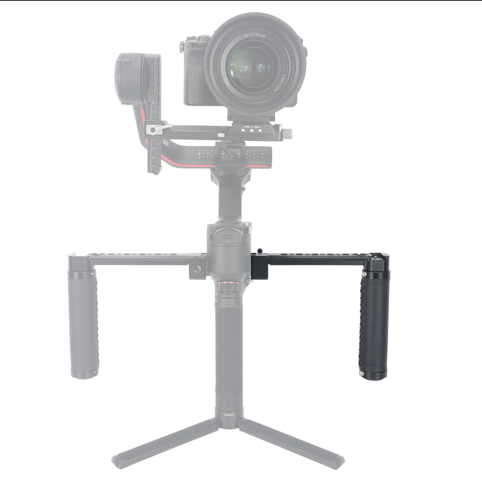 Niceyrig DJI Ronin S2/RoninS3/RoninS3 Proに対応 垂直撮影アダプターマウント カメラ垂直撮影用スタン 86614288539201