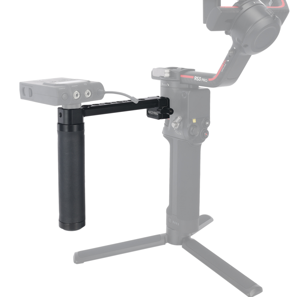 Niceyrig Side Handle for DJI RS2/RSC2/RS3/RS3 Pro Stabilizer Gimbal with Nato Clamp