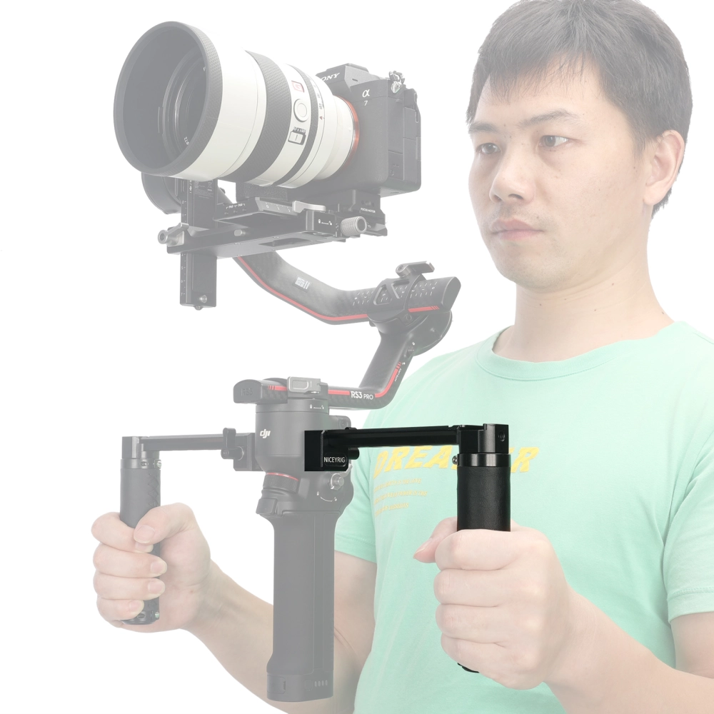 Niceyrig Side Handle for DJI RS3 Mini/RS2/RSC2/RS3/RS3 Pro