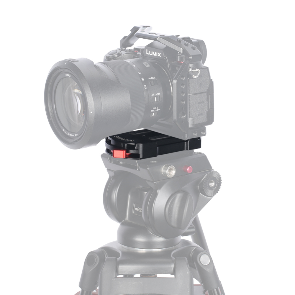 Niceyrig Universal QR Touch and Go Base Plate for Teris - V15, V18, N10 Tripod Mount