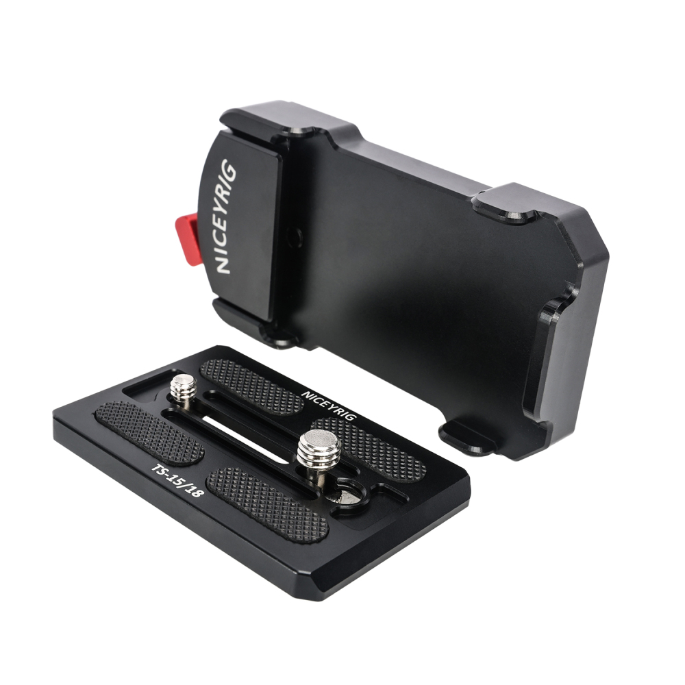 Niceyrig Universal QR Touch and Go Base Plate for Teris - V15, V18, N10 Tripod Mount