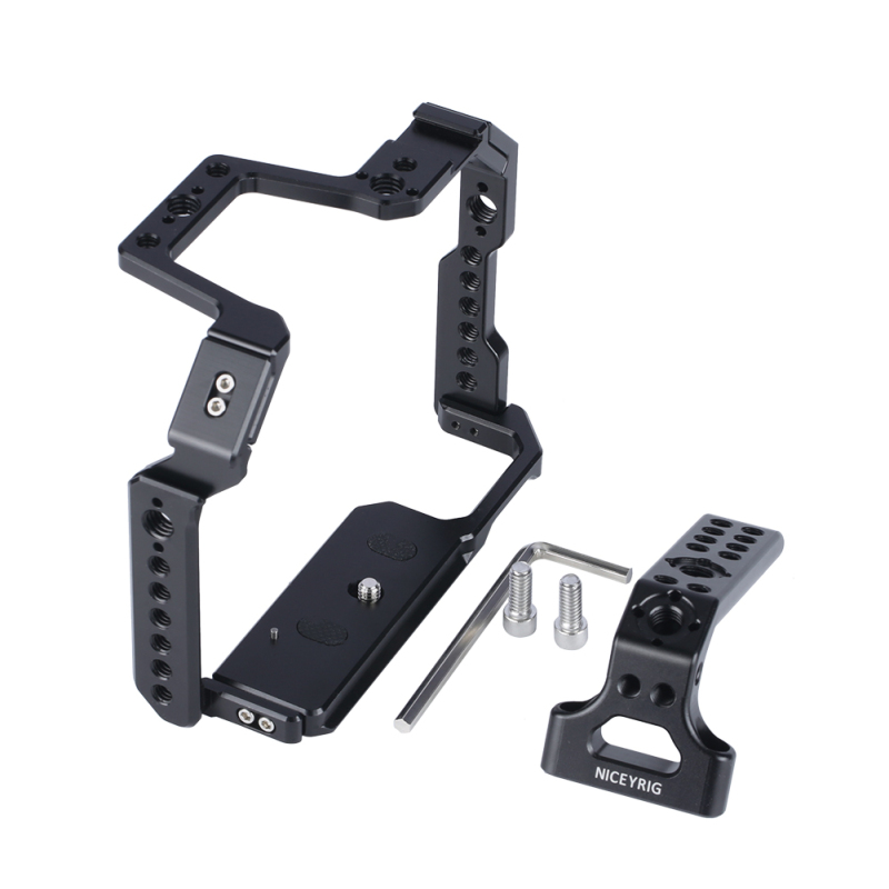 Niceyrig Camera Cage Kit for Canon 90D/80D/70D with Mini Top Handle