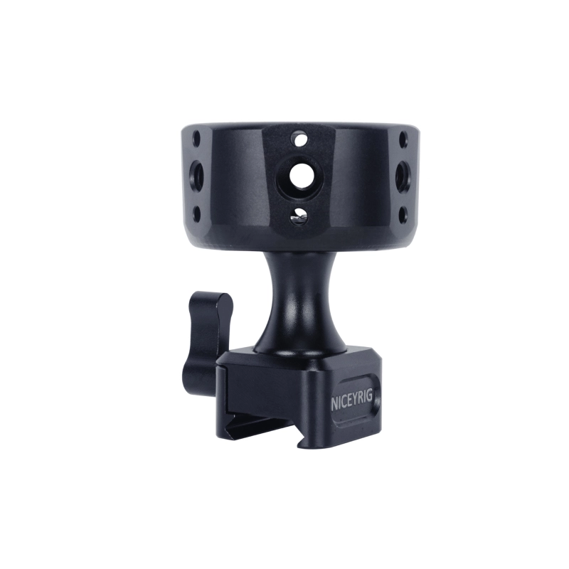 Niceyrig Wheel-Type Handgrip with 3/8''-16 Arri Locating Screws/Nato Clamp