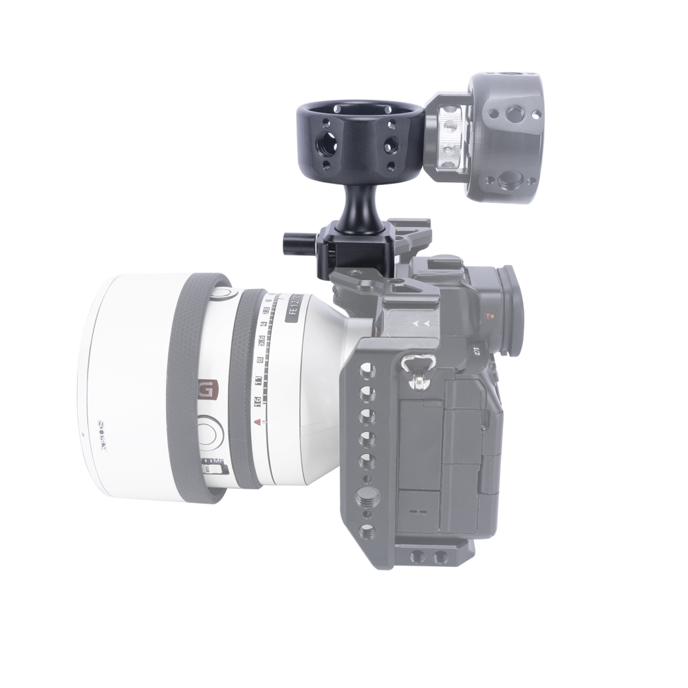 Niceyrig Wheel-Type Handgrip with 3/8''-16 Arri Locating Screws/Nato Clamp