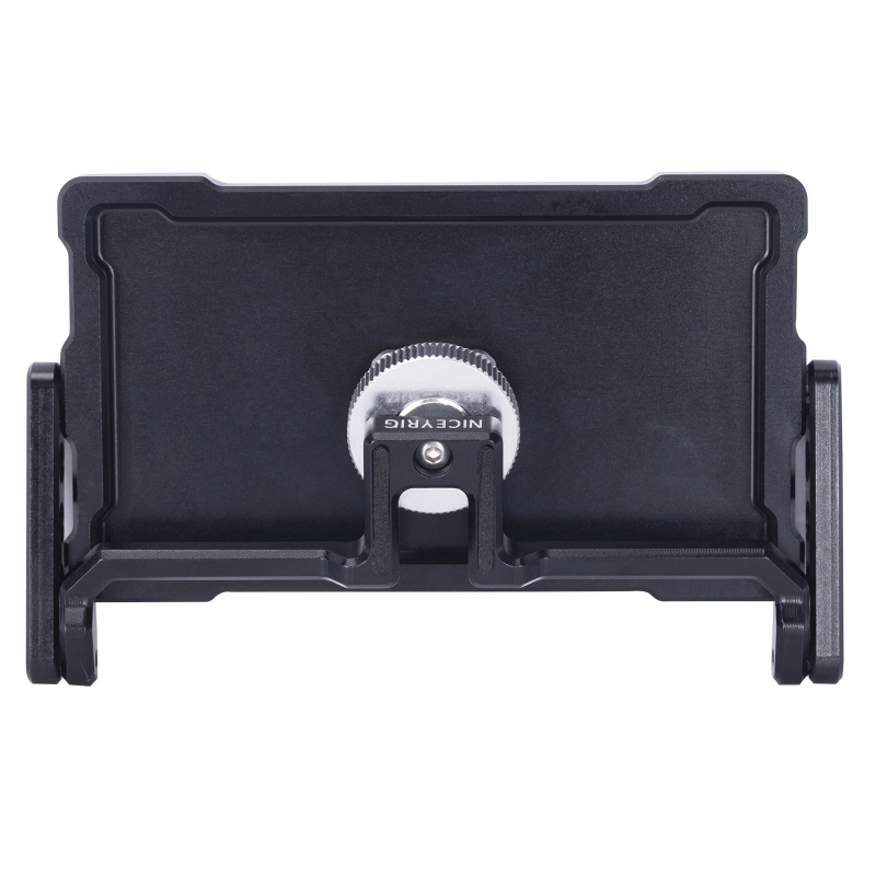 Niceyrig Foldable Selfie Vlog Filmmaking Flip Screen Mirror Monitor for IPhone 14 13 12 11 Pro