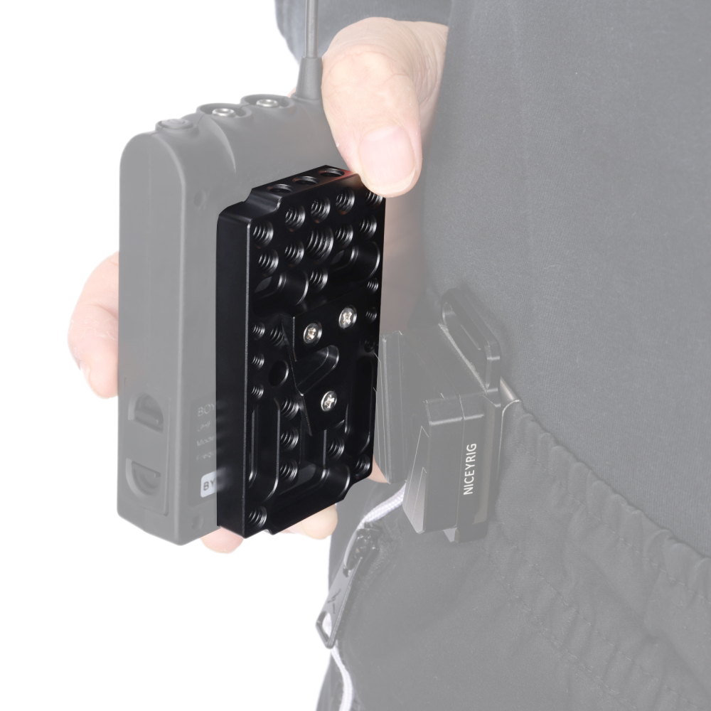 NICEYRIG Switching Cheese Easy Plate Kit with V-Lock Male Adapter