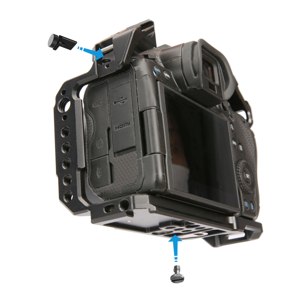 Niceyrig Camera Cage for Canon EOS R5C/R5/R6/R6 MarkII