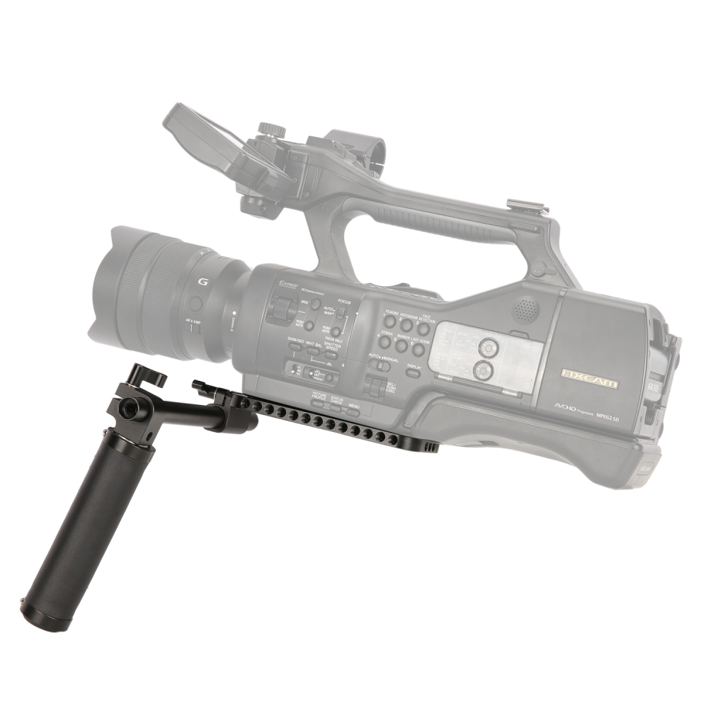 Niceyrig Single Handheld Support 15mm Rail System Baseplate Kit(Capacity:10kg)