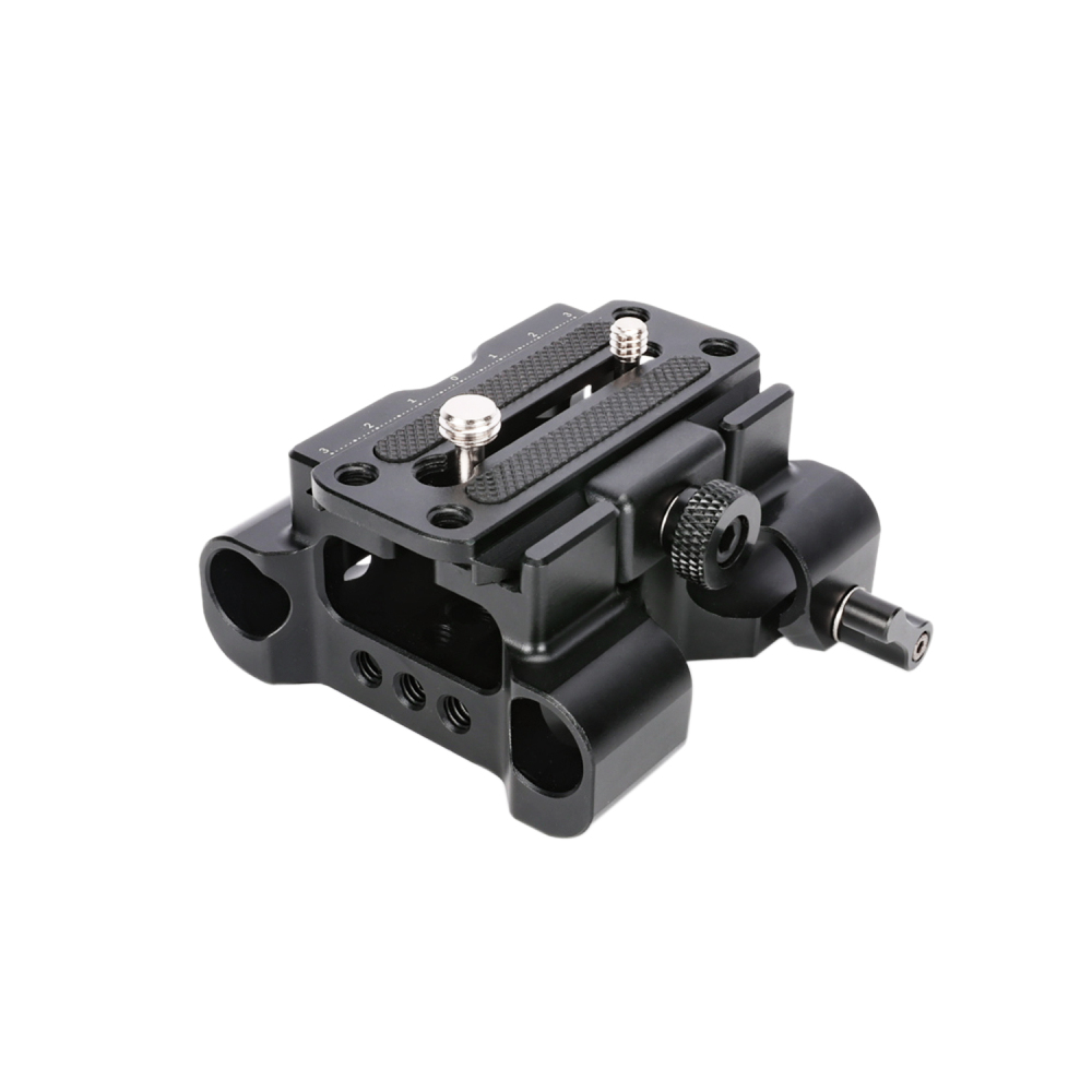 Niceyrig Arca - Type QR Base Plate with 15mm Dual Rails Clamp (Capacity:10kg)