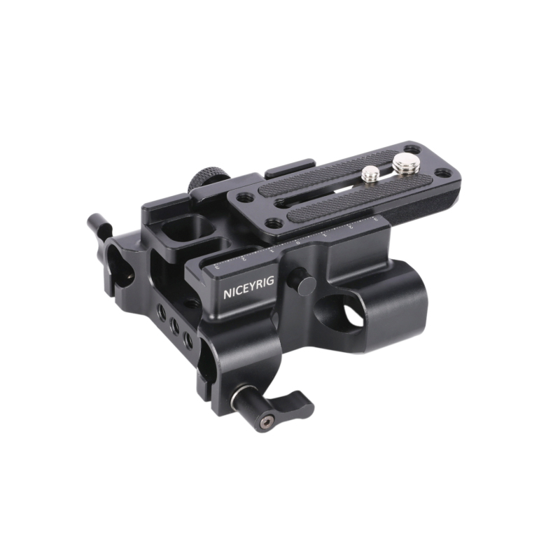 Niceyrig Arca - Type QR Base Plate with 15mm Dual Rails Clamp (Capacity:10kg)