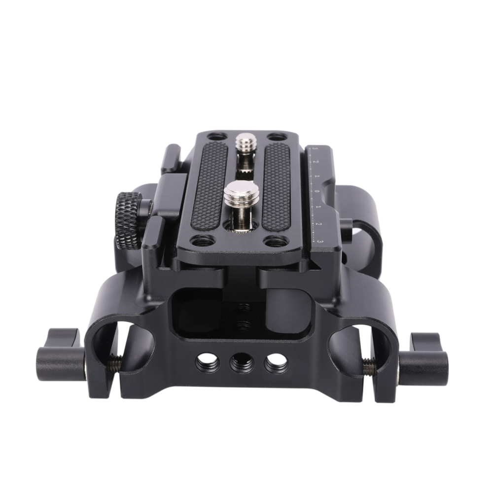 Niceyrig Arca - Type QR Base Plate with 15mm Dual Rails Clamp (Capacity:10kg)