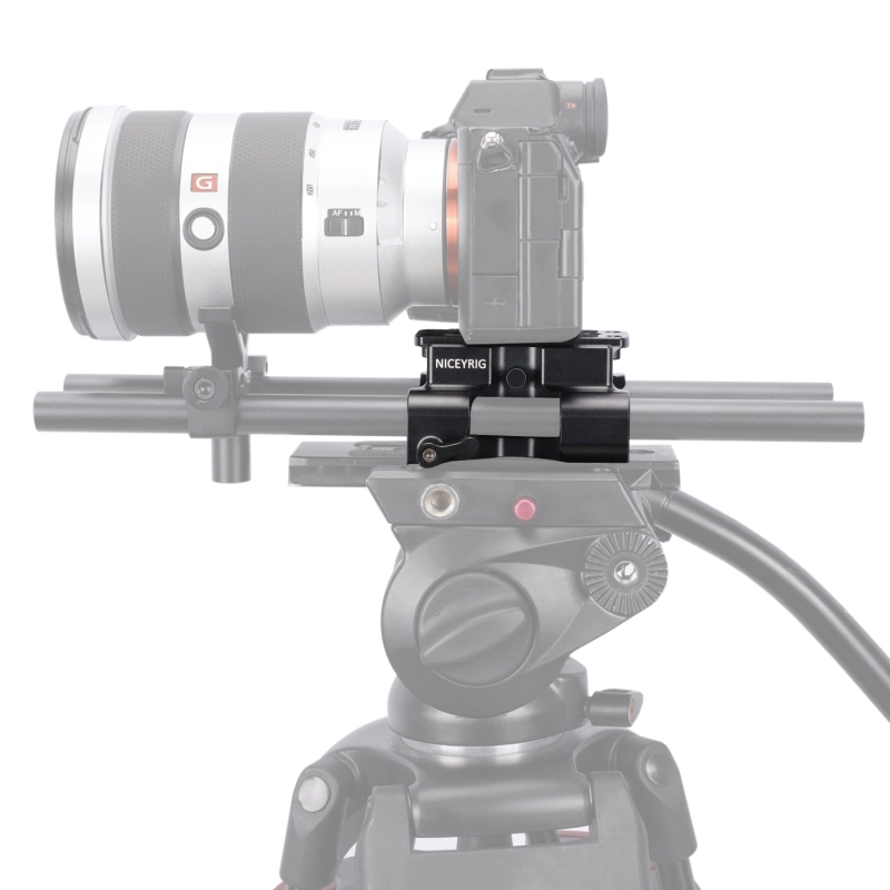Niceyrig Arca - Type QR Base Plate with 15mm Dual Rails Clamp (Capacity ...