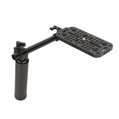 Niceyrig Single Handheld Support 15mm Rail System Baseplate Kit(Capacity:10kg)