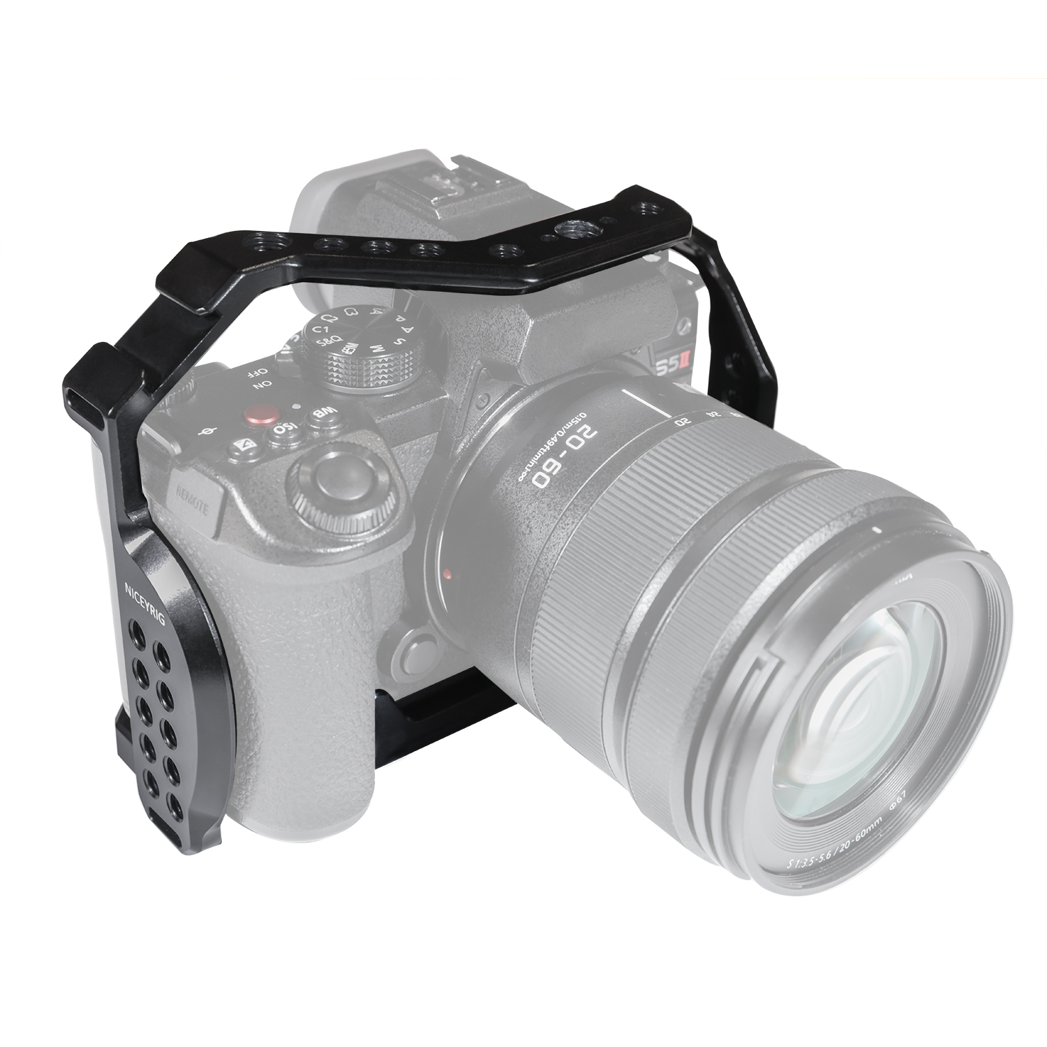Niceyrig Camera Cage for Panasonic Lumix S5II(S5MII)/S5IIX(S5MIIX)/S5